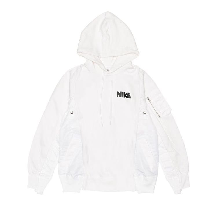 Nike x Sacai Hoodie White