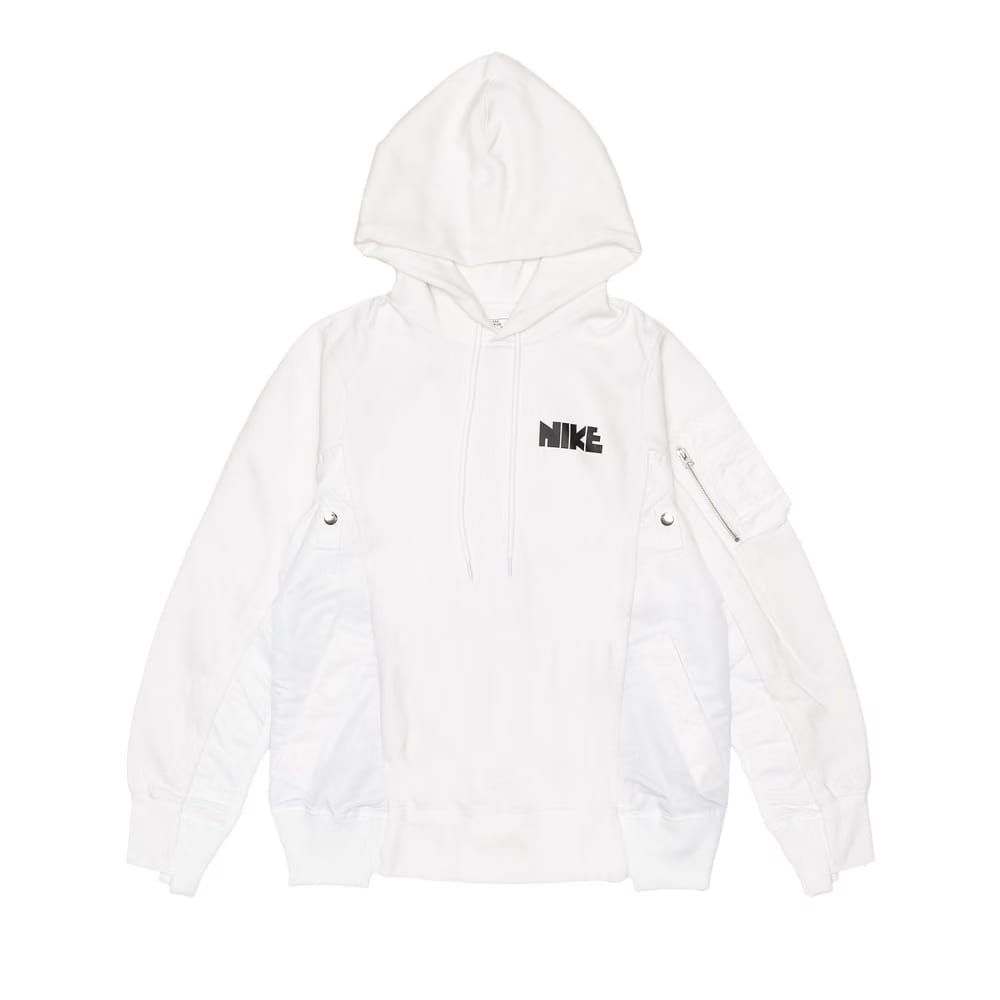 Nike x Sacai Hoodie White