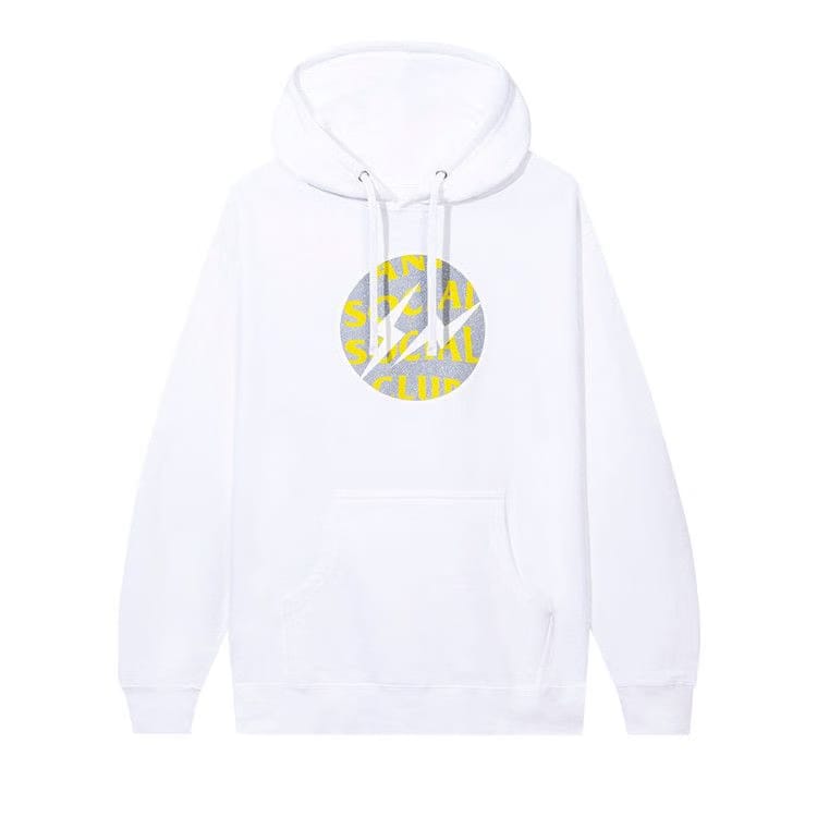 Anti Social Social Club x Fragment Called Interference Hoodie White