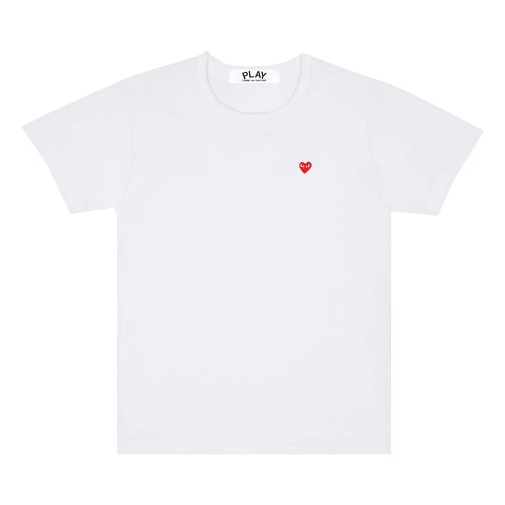 Comme des Garçons PLAY Heart Logo T-Shirt White