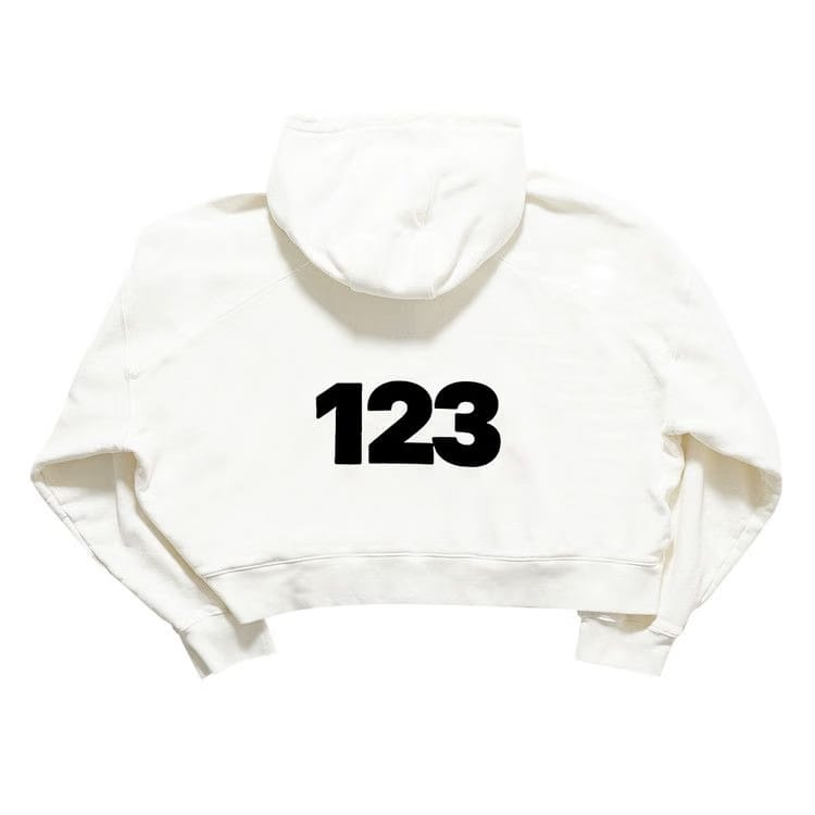 RIVINGTON roi Rebis Uso 123 CVA Zip Hoodie Max White