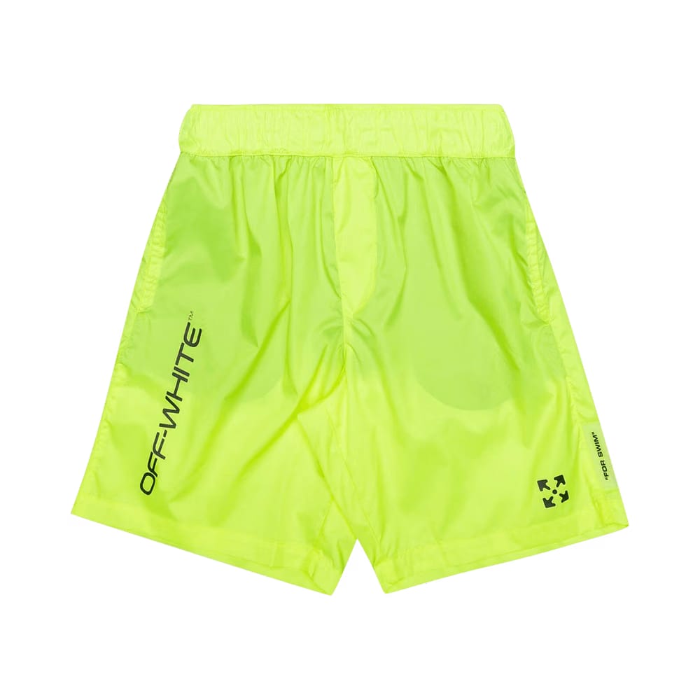 Off-White Swim Bermuda Fluoresecent Yellow