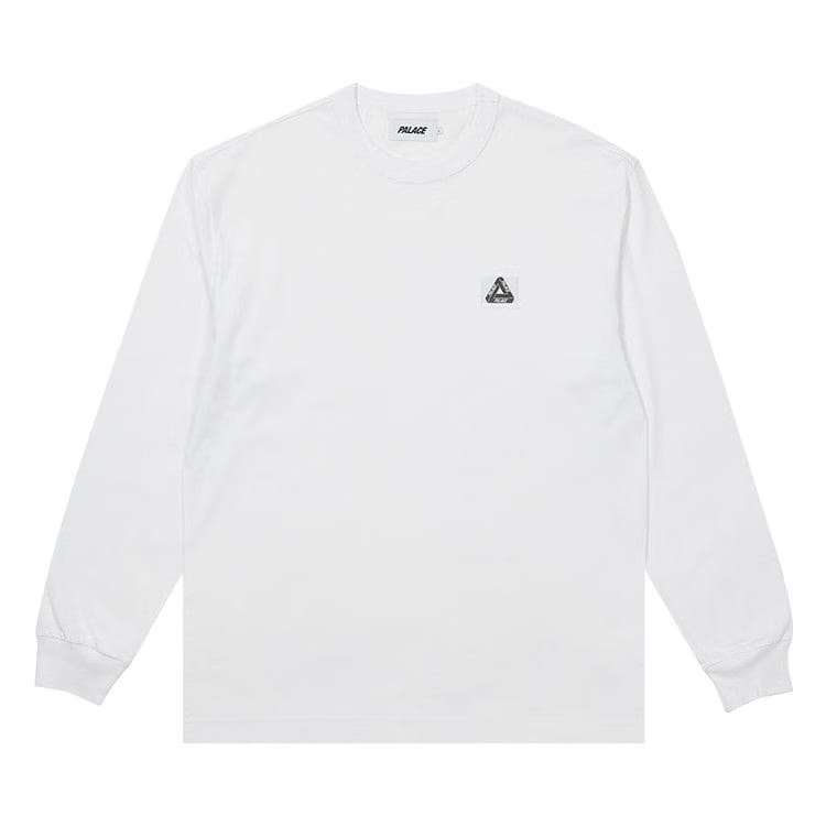 Palace Square Patch Long-Sleeve White