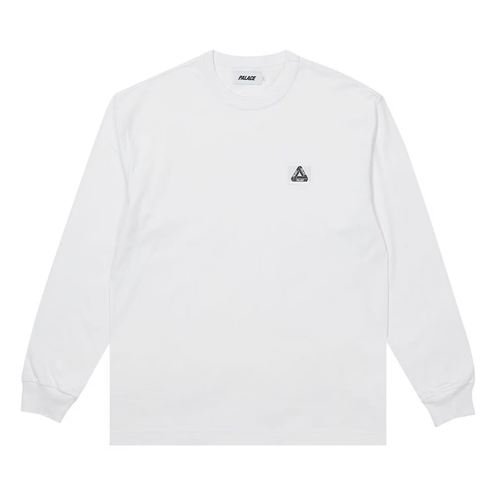Palace Square Patch Long-Sleeve White
