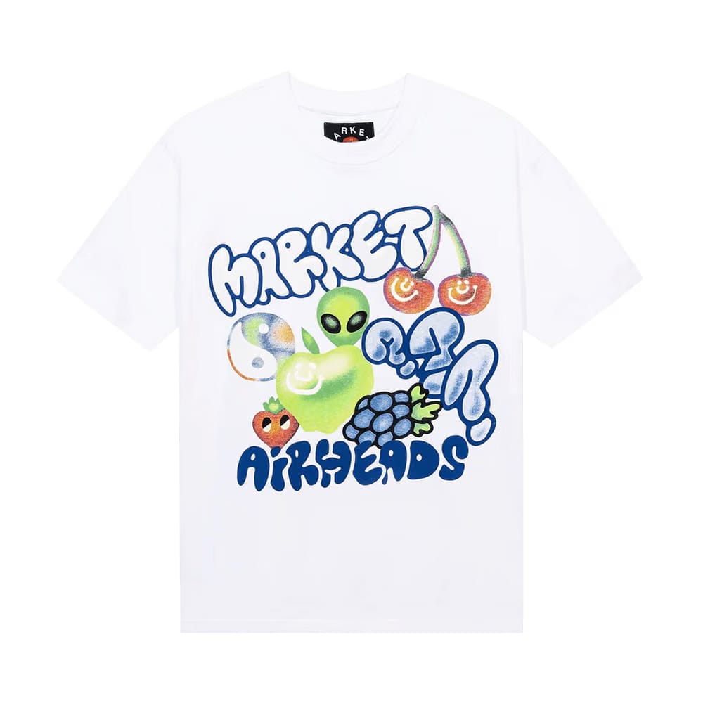 Market Airheads Flavor Blasted Uv T-Shirt White