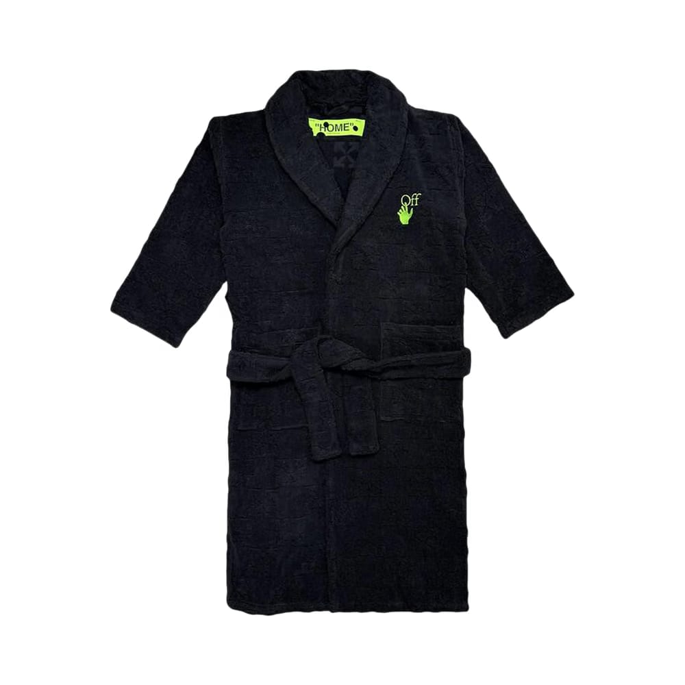 Off-White x ICA Bath Robe Black/Green