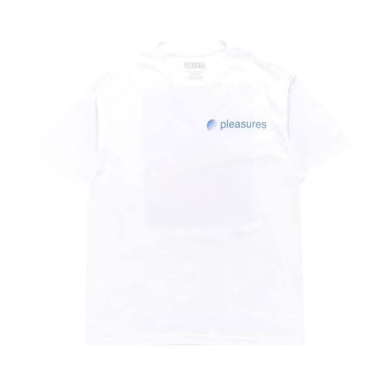 Pleasures Communication T-Shirt White