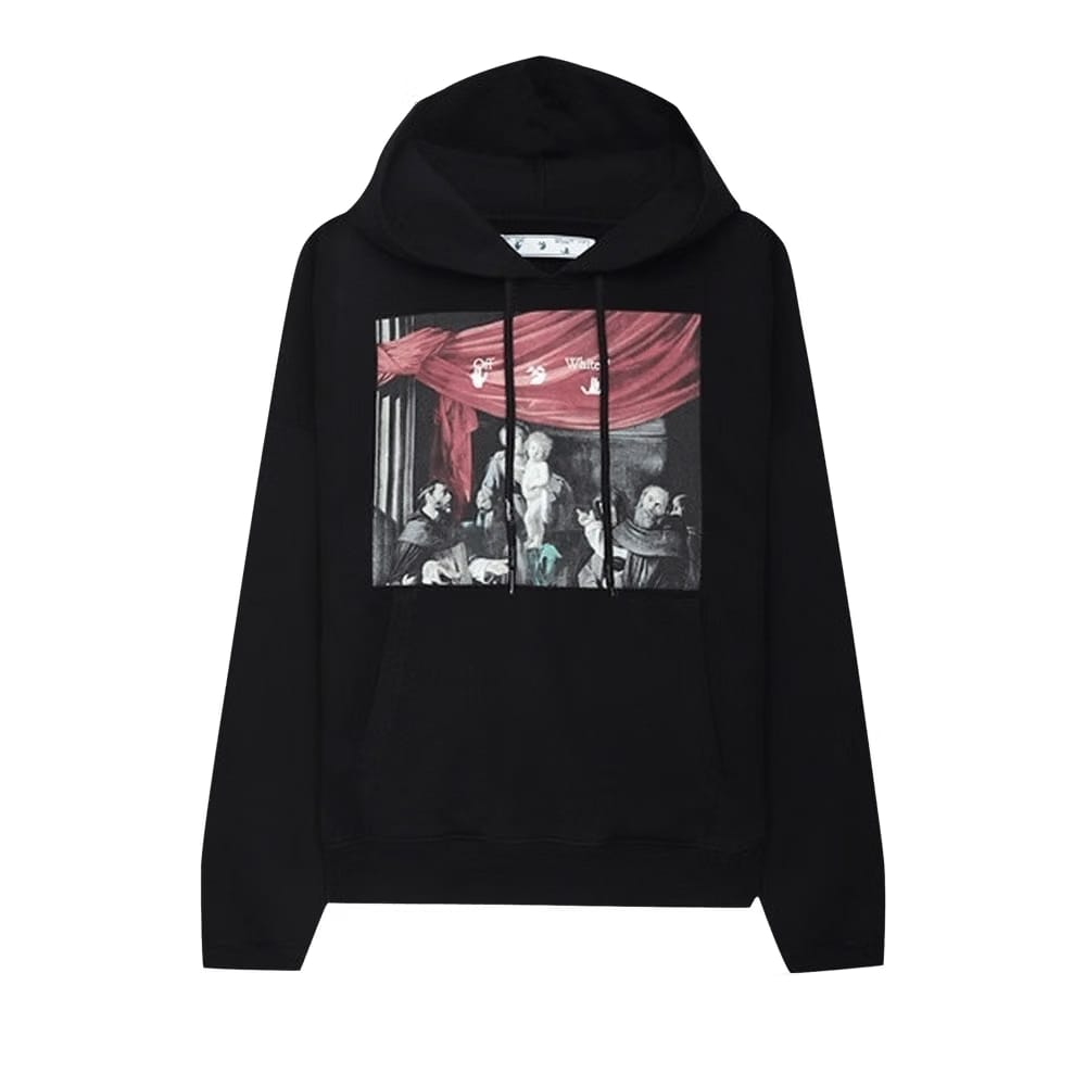 Off-White Caravaggio Paint Over T-Shirt Black