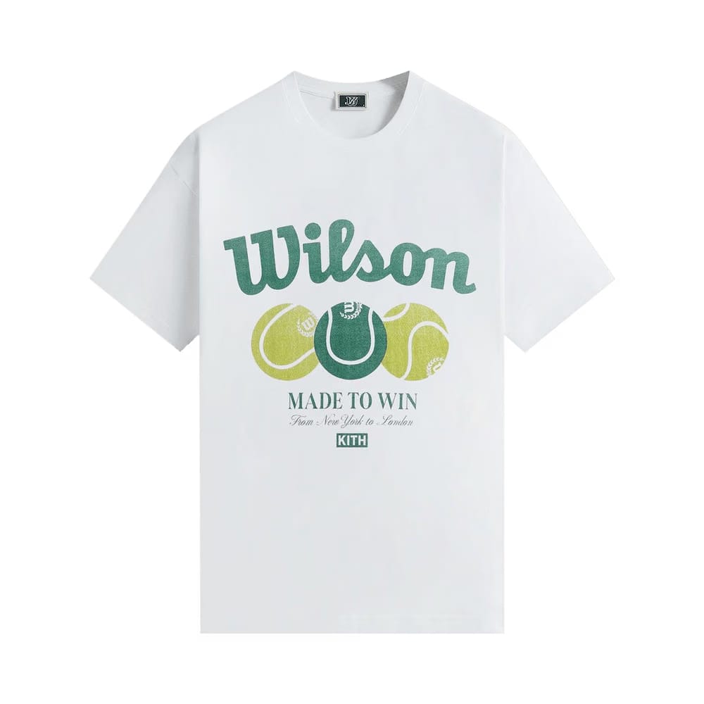 Kith x Wilson Made To Win Vintage T-Shirt White