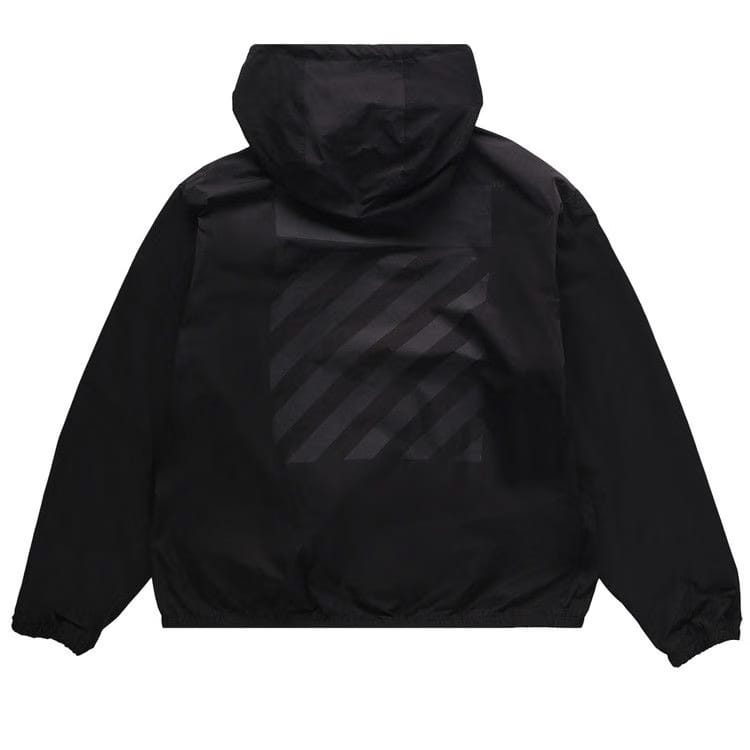 Off-White Diag Tab Windbreaker Black