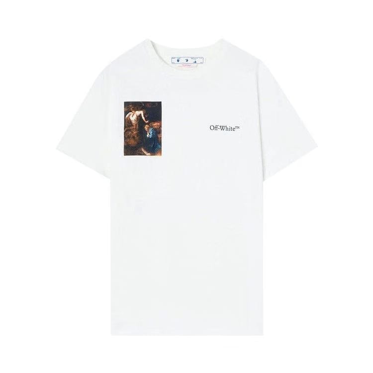 Off-White Caravaggio Lute Slim T-Shirt White/Black