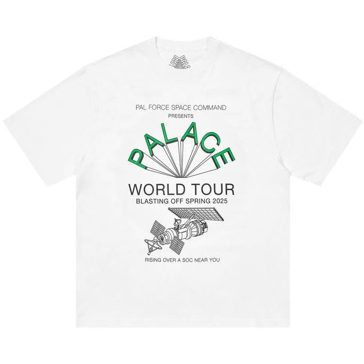 Palace World Tour T-Shirt White