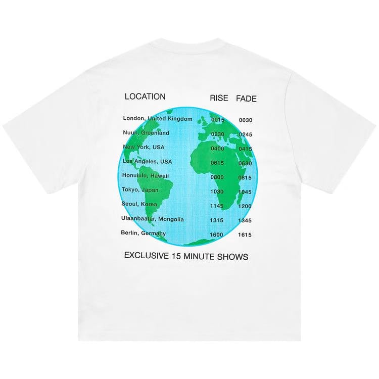 Palace World Tour T-Shirt White