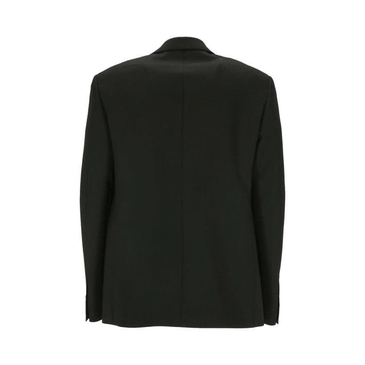 Off-White Single Breasted Blazer Black