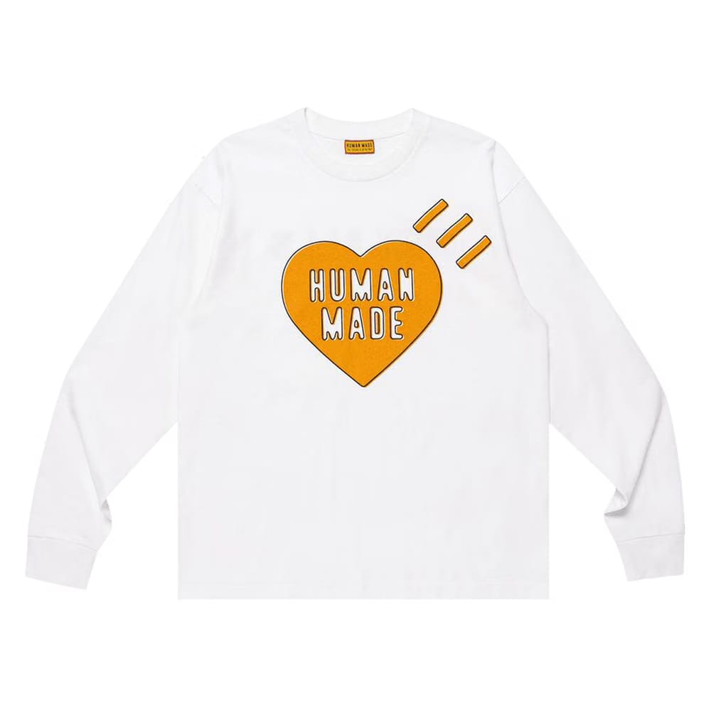 Human Made Graphic Long-Sleeve T-Shirt #5 White