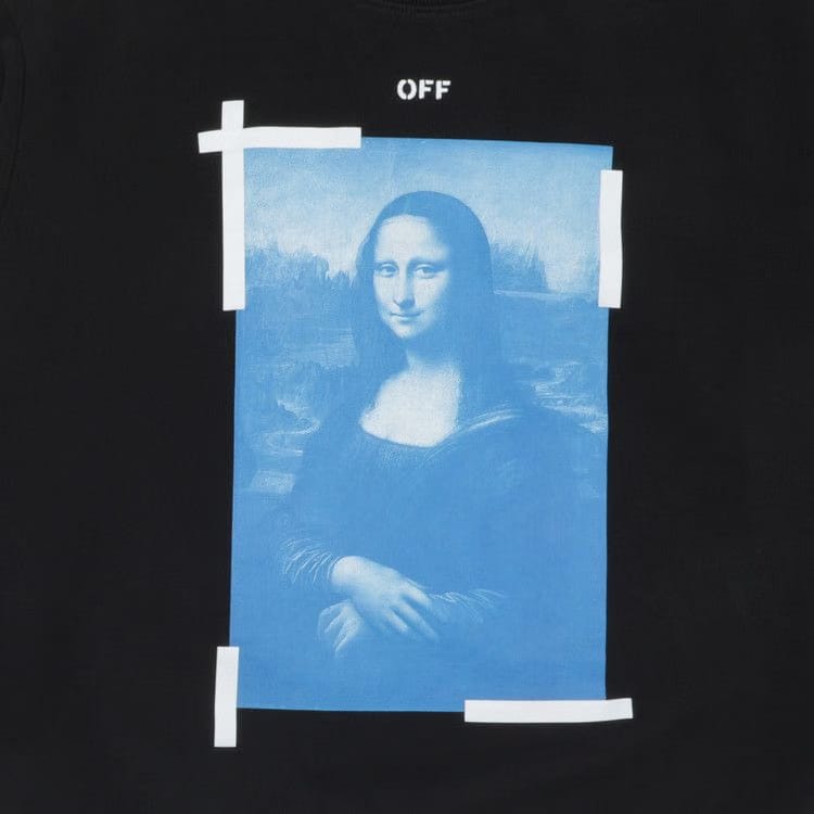 Off-White Monalisa Slim Crewneck Black/White