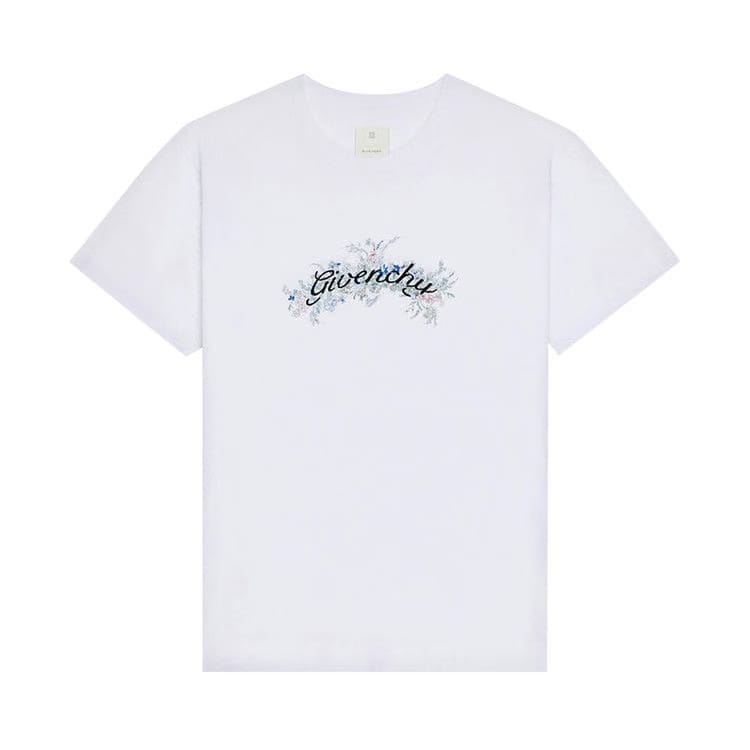 Givenchy Flowers T-Shirt White