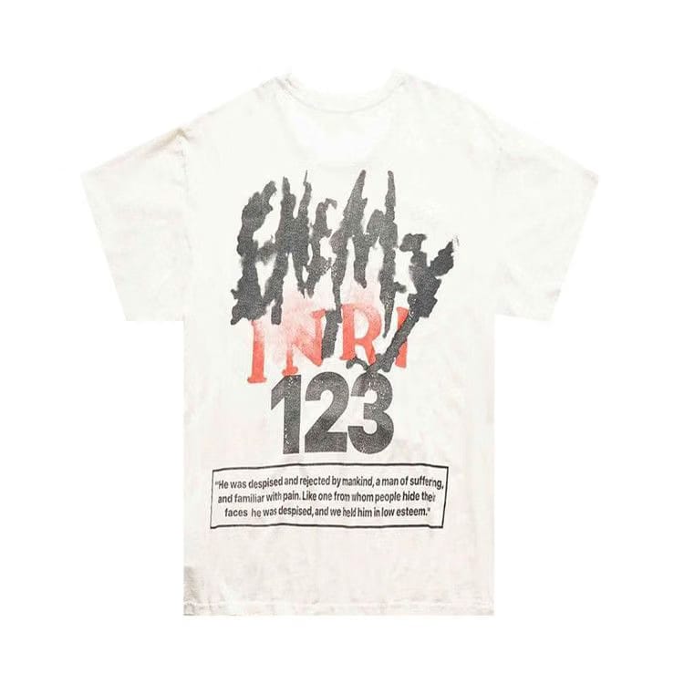 RIVINGTON roi Rebis Killing Me T-Shirt White
