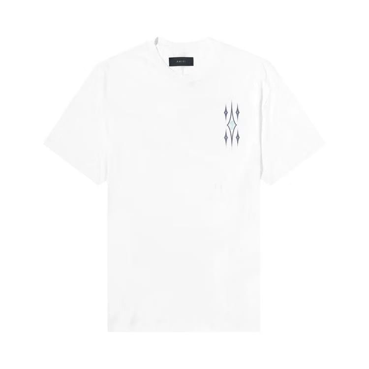 Amiri Argyle T-Shirt White
