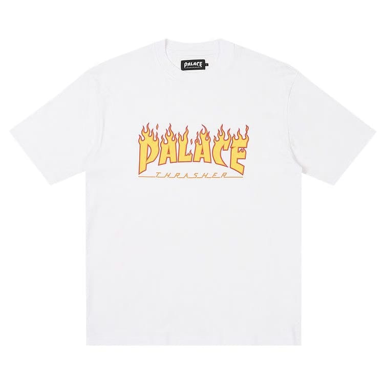 Palace x Thrasher T-Shirt White