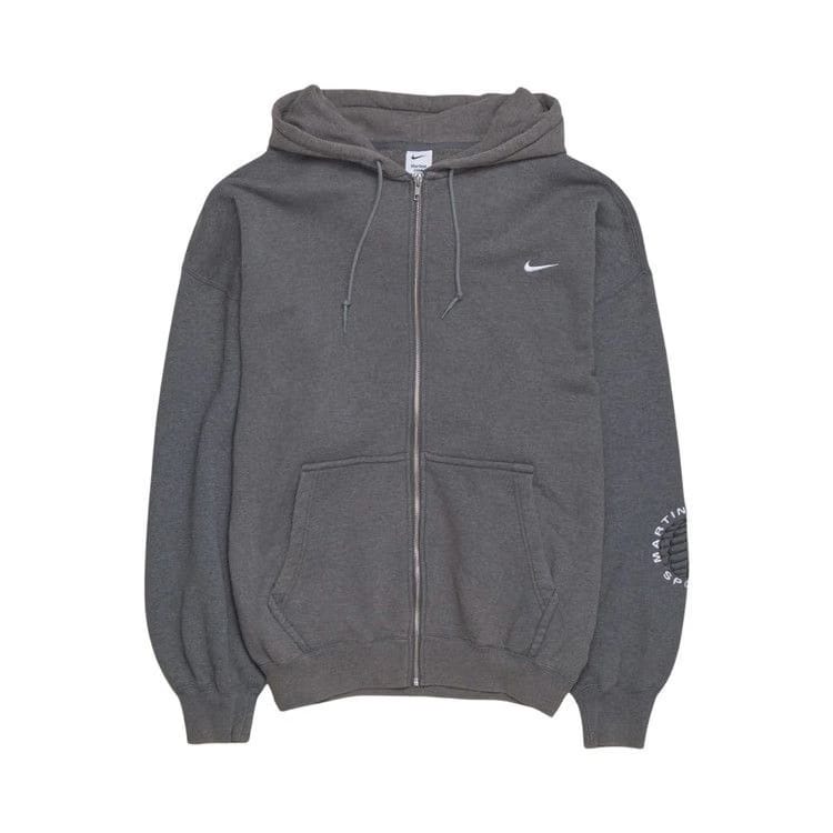 Nike x Martine Rose Full-Zip Hoodie Charcoal Grey/White