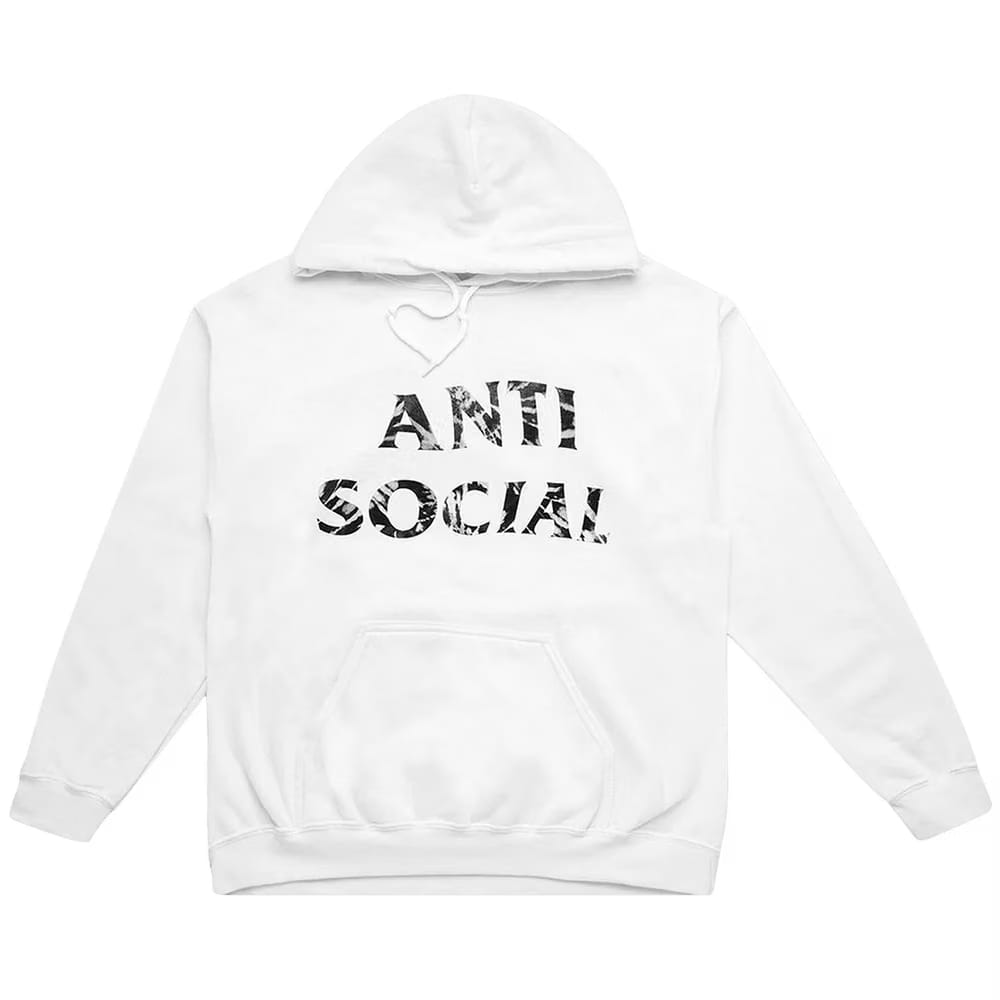 Anti Social Social Club Funky Forest Hoodie White