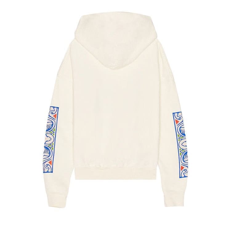 Rhude Hotel Hoodie Vintage White