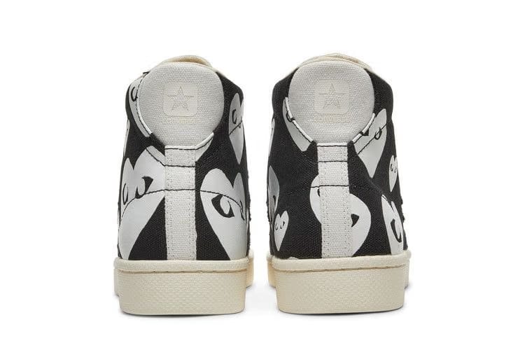 Comme des Garçons x Converse Pro Leather Black White