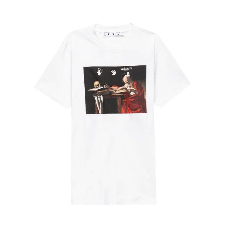 Off-White Caravaggio Slim T-Shirt White
