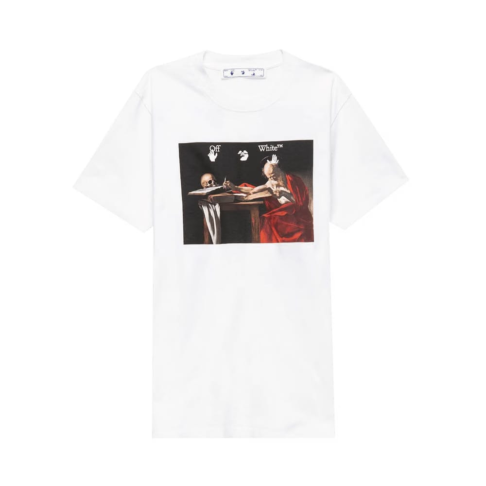 Off-White Caravaggio Slim T-Shirt White