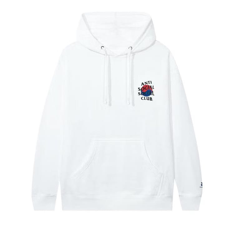 Anti Social Social Club x Case Study Flag Hoodie White