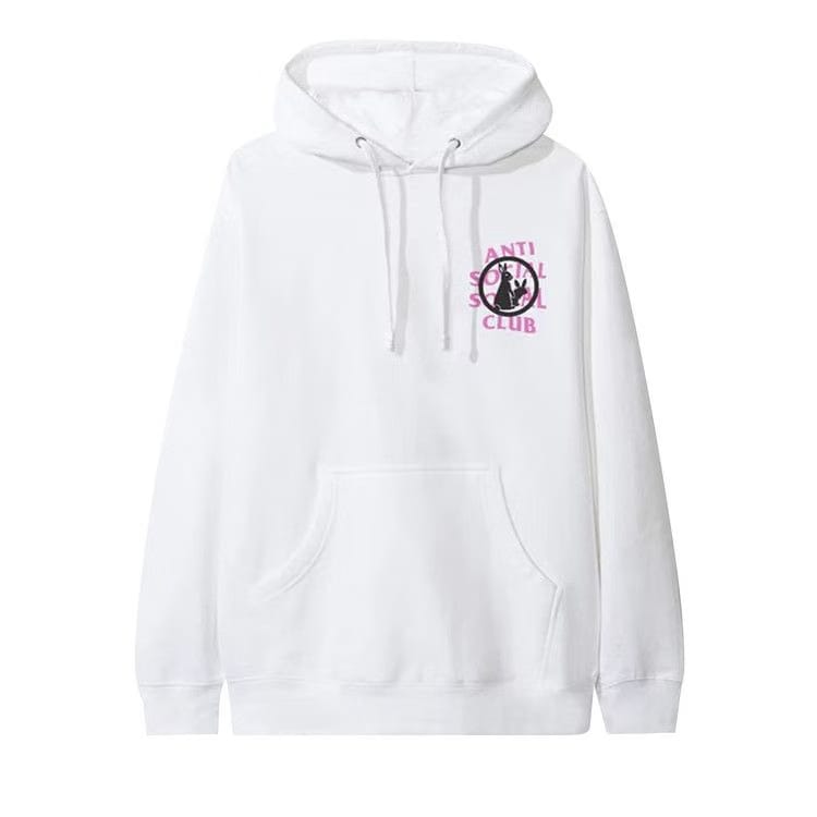 Anti Social Social Club x FR2 Intercontinental Hoodie White