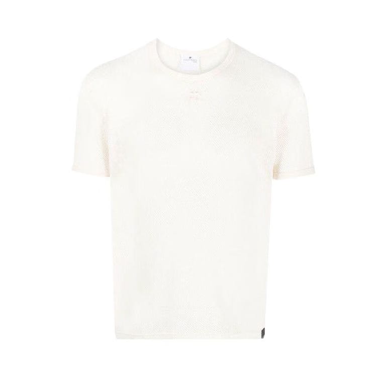 Courrèges Mesh T-Shirt Heritage White