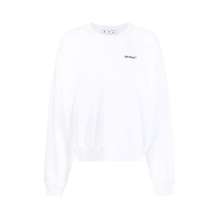 Off-White Caravaggio Arrow Over Crewneck White/Black