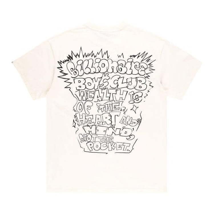 Billionaire Boys Club Flyer T-Shirt Winter White