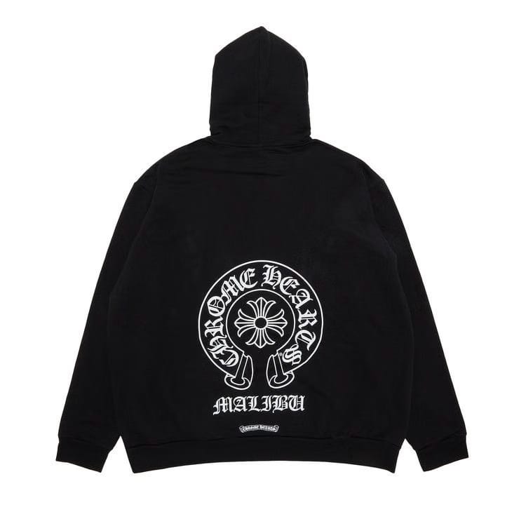 Chrome Hearts Malibu Exclusive Horseshoe Hoodie Black