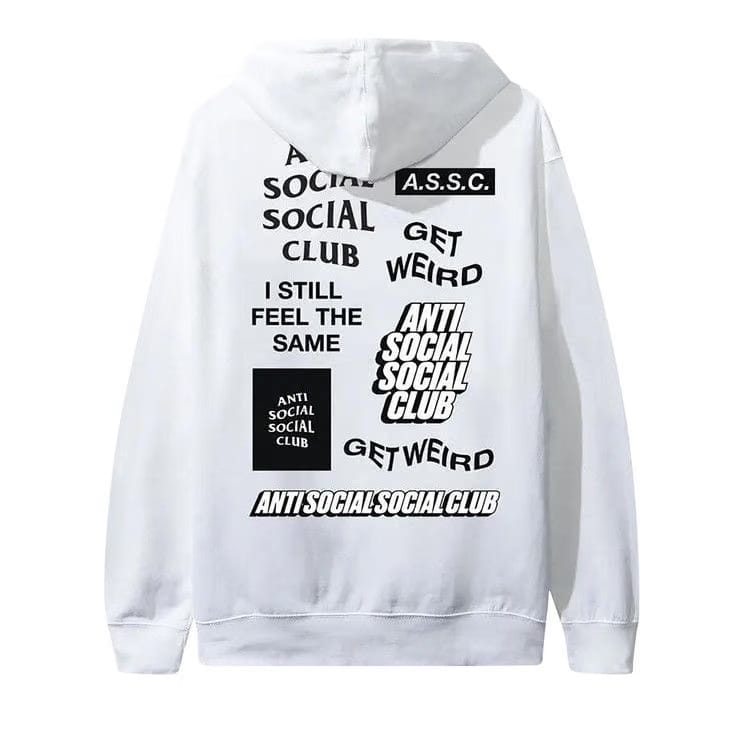 Anti Social Social Club Bukake Hoodie White