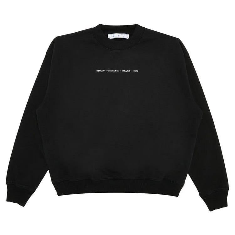 Off-White Tornado Arrow Skate Crewneck Black/Multicolor