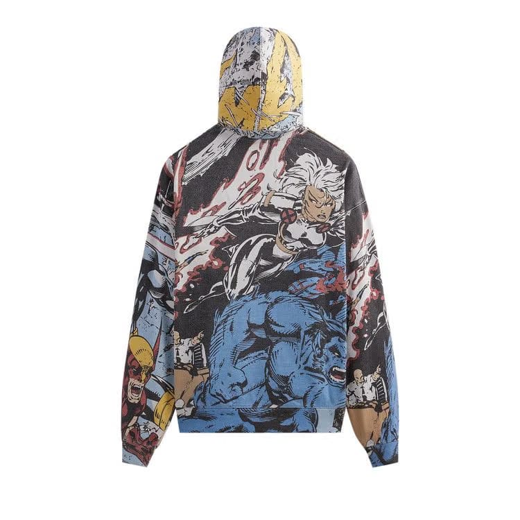 Kith For X-Men Battle Hoodie White