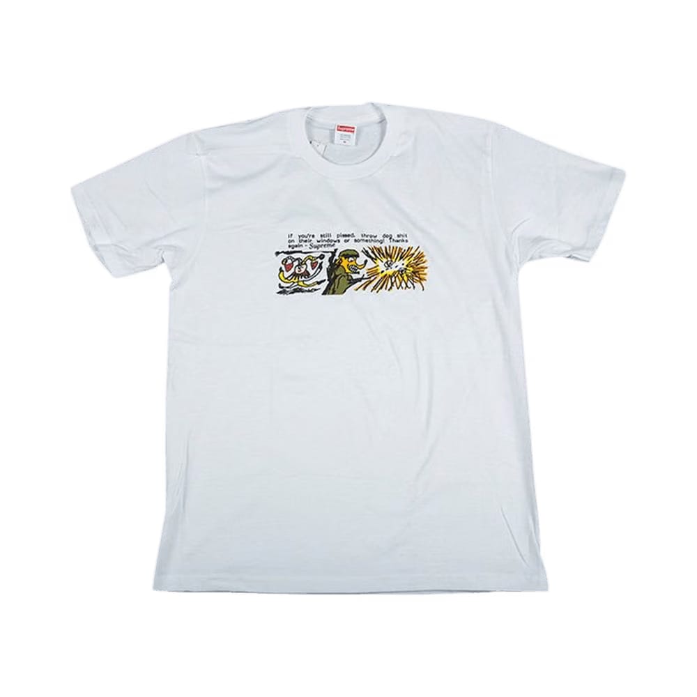 Supreme Dog Shit T-Shirt White