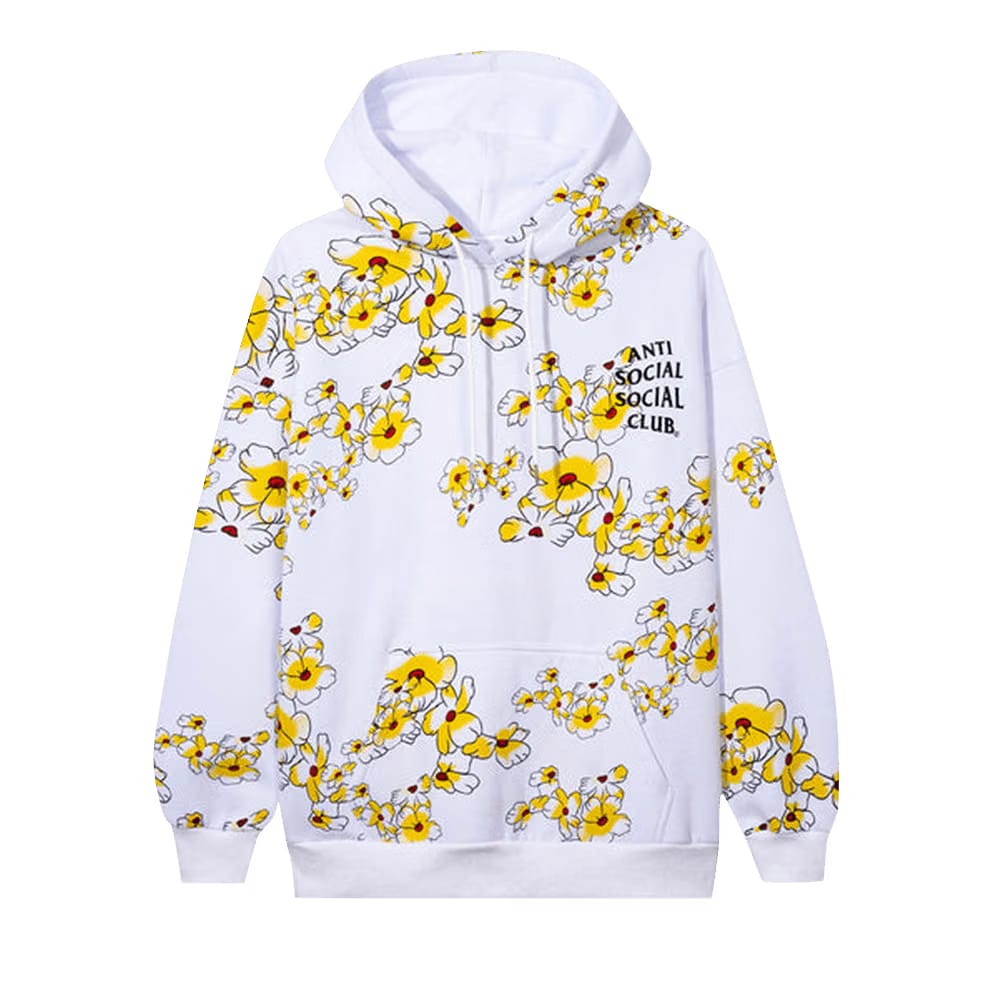 Anti Social Social Club Draw Conclusions Hoodie White