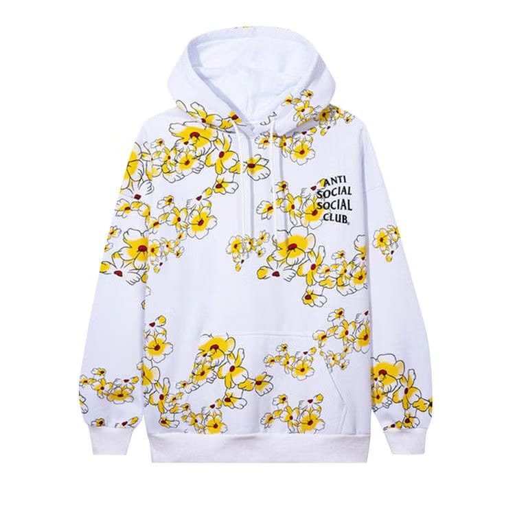 Anti Social Social Club Draw Conclusions Hoodie White