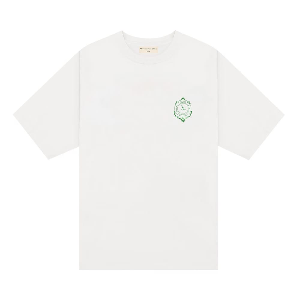 Museum of Peace & Quiet PQ Seal T-Shirt White