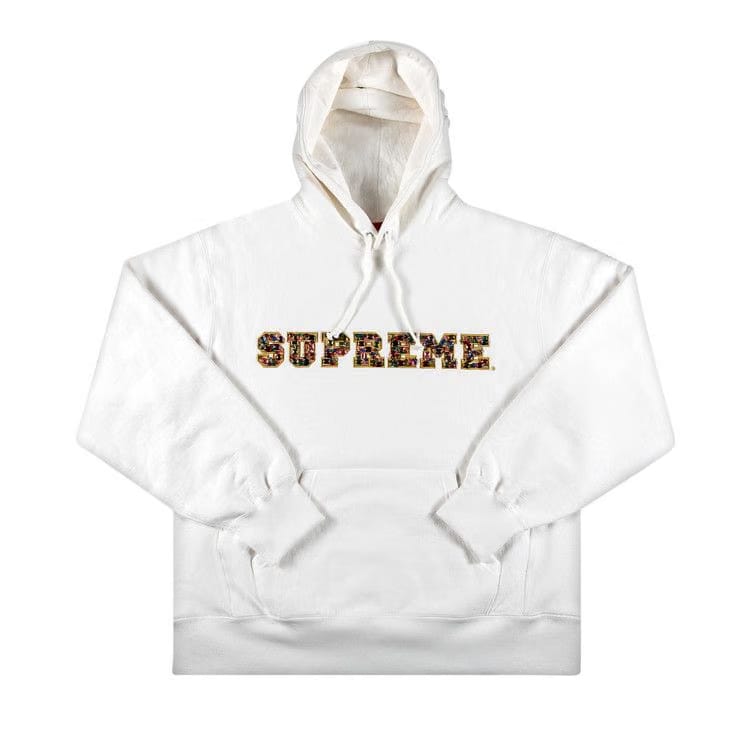 Supreme Jewels Hoodie White