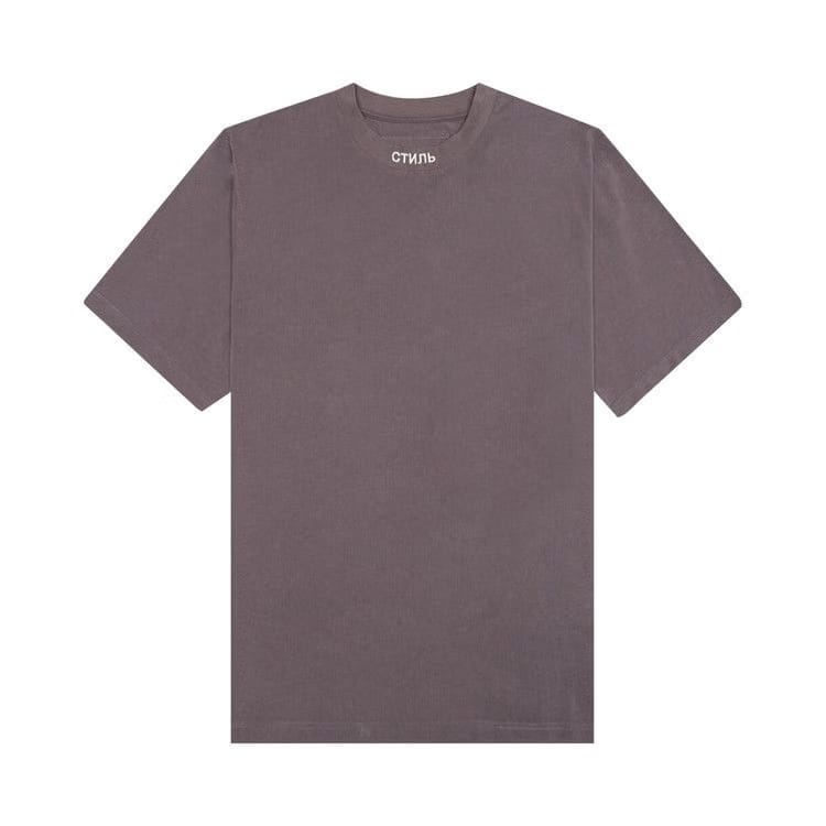 Heron Preston Embroidered Logo T-Shirt Grey/White