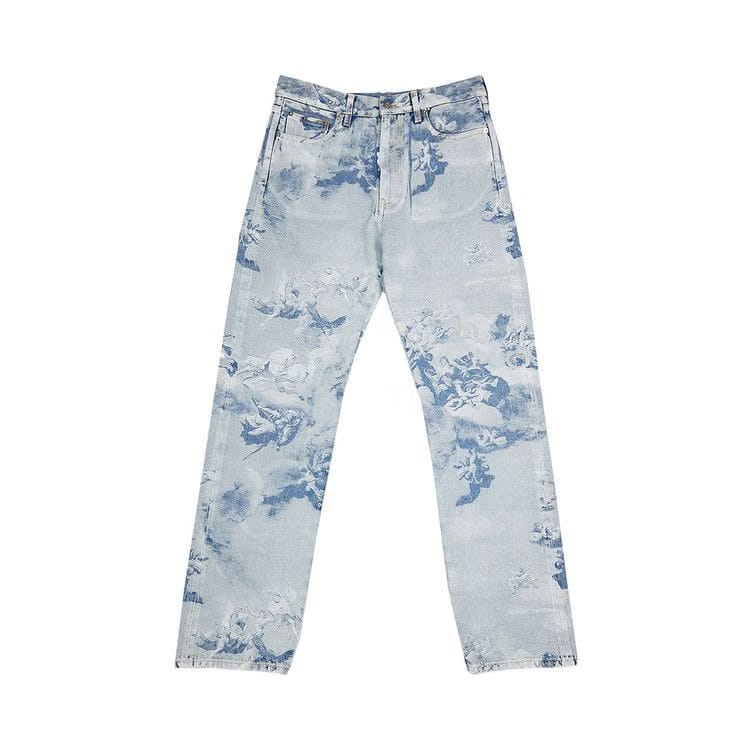 Off-White Skate Jeans Azzurro