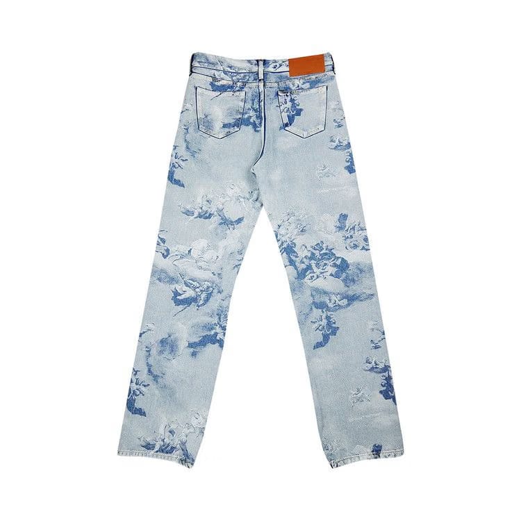 Off-White Skate Jeans Azzurro