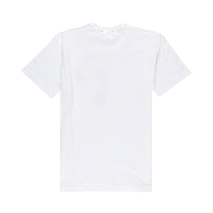 Comme des Garçons Shorts-Sleeve Play T-Shirt With Black Heart White