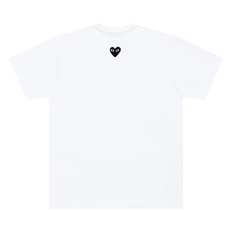 Comme des Garçons PLAY Back Emblem T-Shirt White