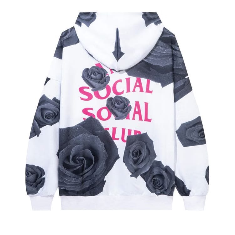 Anti Social Social Club Petal To The Floor Hoodie White